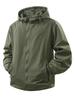 Men's 2025 High-Quality Hooded Jacket - Lightweight Spring/Autumn Casual Outerwear