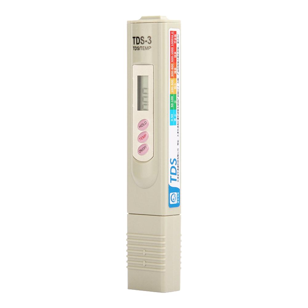 

Цифровой тестер воды TDS Meter, точный и надежный 0-9999 ppm, измерительный прибор для измерения воды, многофункциональный диапазон: 1-80 ℃ для бассейна