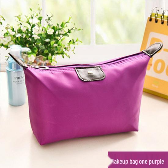 Portable Dumpling-Shaped Cosmetic Travel Bag