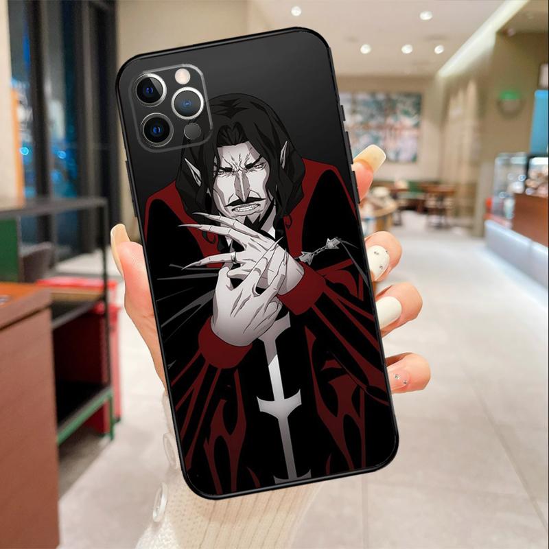 Dracula Phone Case For iPhone 16 15 14 13 12 11 Pro Max Mini X XS XR 6 Plus Back Cover