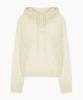 SINOON Diamond Hooded Knit (Ivory)