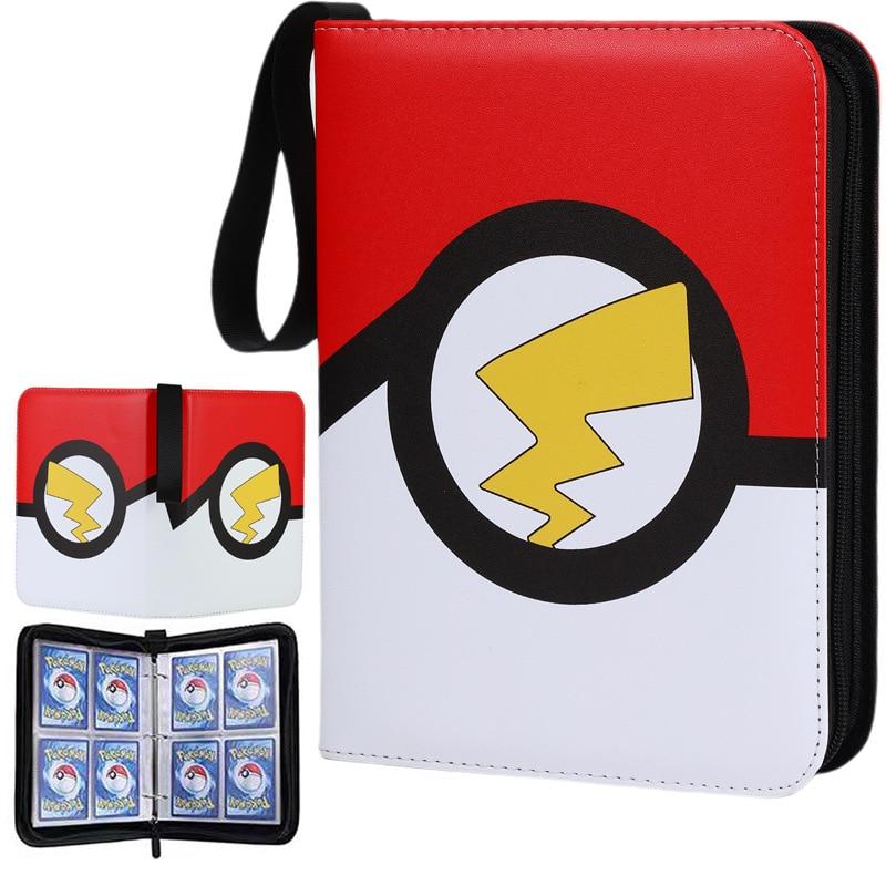 Card Album 4-Pocket Binder, 400 Slots 7.0 Trading Card Storage Book
