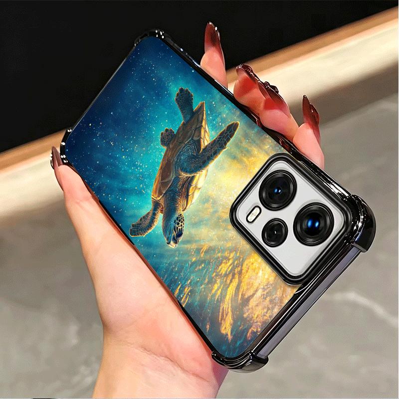 Summer Sea Turtle Cute Soft Phone Case For Xiaomi Poco X7 X8 Pro Max X6 X5 X3 F8 Ultra F7 M8 M7 M5S Redmi 15C 15A 15 14C 13C 12C