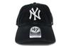 47 Brand Clean Up Cap black New York Yankees