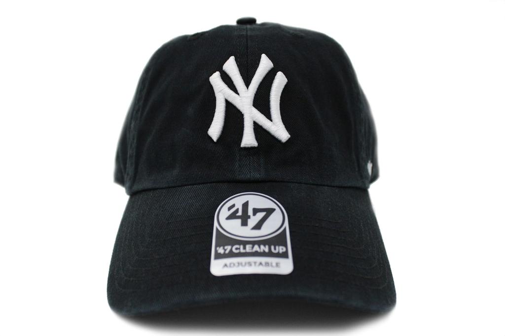 47 Brand Clean Up Cap black New York Yankees