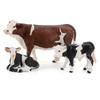 Figurines Simulated Plastic Feeder And Cattle Style - Pjun