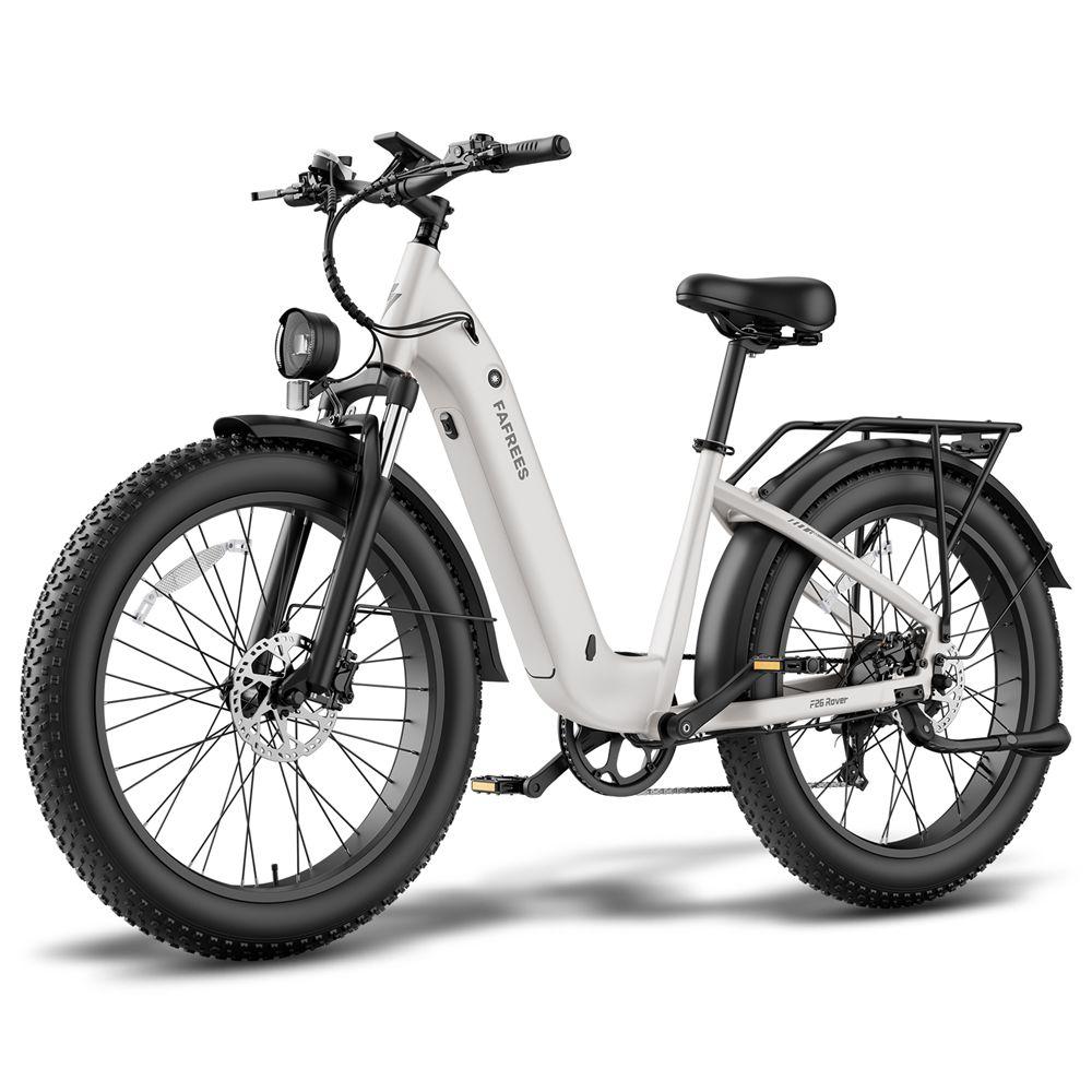 Bicicleta Elétrica Fafrees F26 Rover Motor 250W Pneu Gordo 26" Bicicleta Elétrica para Adultos Todo o Terreno 48V 20Ah Freio a Disco Hidráulico 7 Velocidades Carga Máxima 150Kg