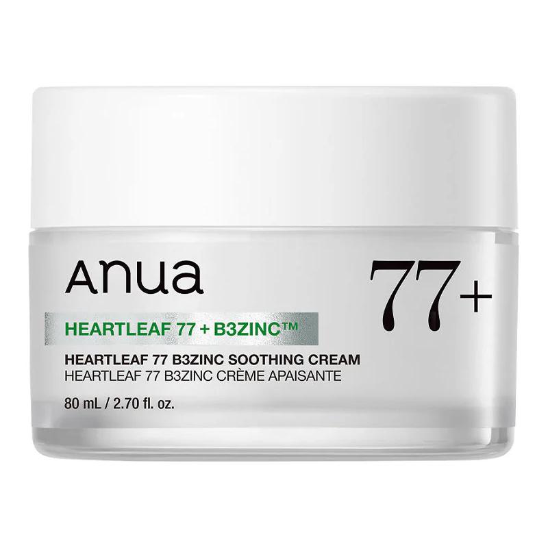 [Anua] Heartleaf 77 B3ZINC Soothing Cream 80ml