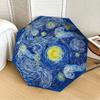 1pc Starry Night Automatic Folding Umbrella, Heavy-Duty 8-Rib Construction, Perfect for Everyday Yy251114121