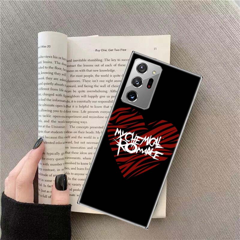My Chemical Romance MCR Phone Case For Samsung A17 A16 A26 A36 A56 A14 A24 A34 A54 A04S Galaxy A12 A22 A32 A52S A42 A72 M30S M12