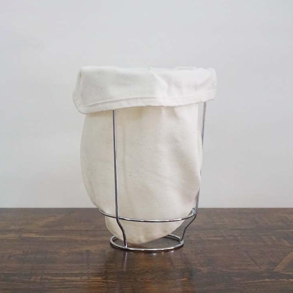 Stainless Steel Filter Cloth and Reusable Strainer Bags for Brewing Rack Designed for For iced Coffee and Broth