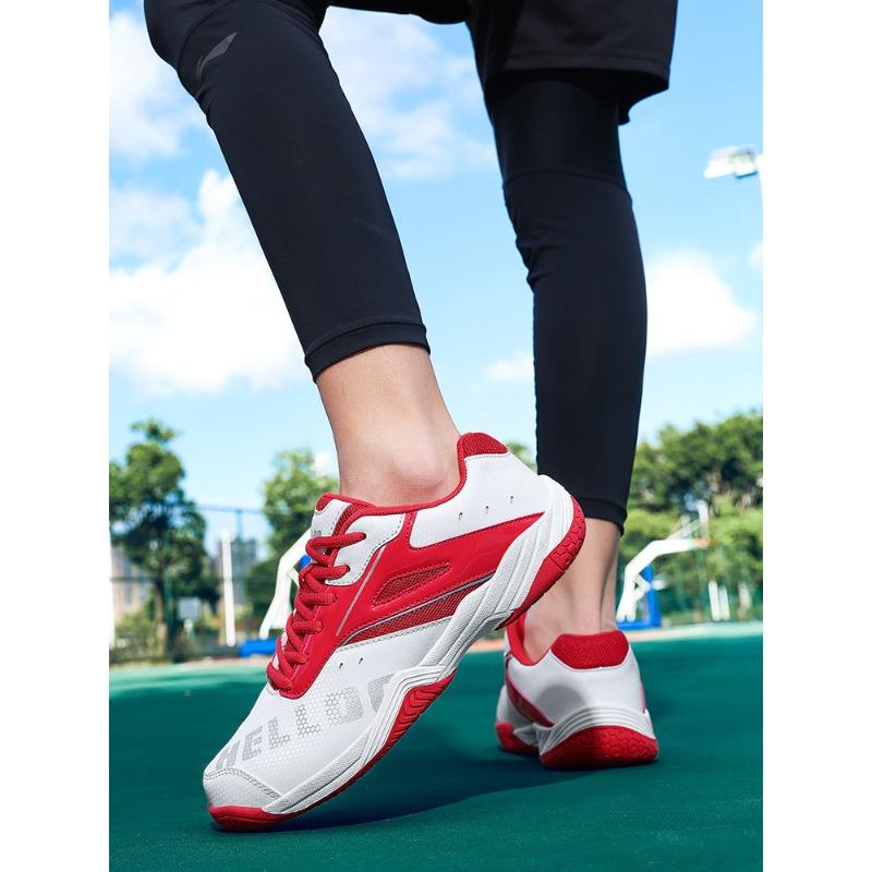 New light and breathable beef tendon sole couple badminton shoes men's and women's tennis shoes professional adult volleyball shoes sports shoes