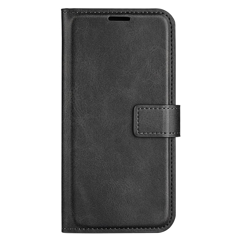 For Samsung Galaxy A06 5G Stand Case Anti-Scratch Calf Texture Leather Phone Cover