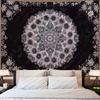 Polyester Boho Mandala Butterfly Floral Tapestry, Cottagecore Aesthetic Wall Hanging, Bedroom Dorm Home Decor, Gift