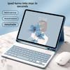 Bluetooth Keyboard Leather Case for IPad 10 10.2 with Pencil Slot Compatible Air 5 Pro 12.9 Mouse