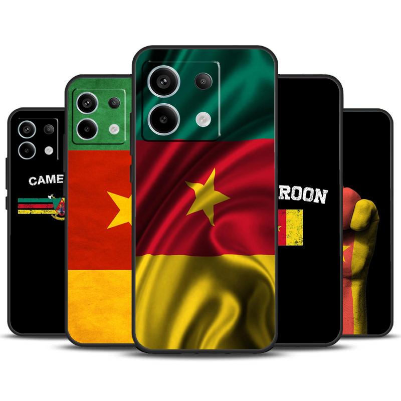 Kamerun Flagge Hülle Für Xiaomi Redmi Note 13 Pro Plus Note 12 11 9 10 11S 10S 12S Redmi 13C 10C 12C Cover
