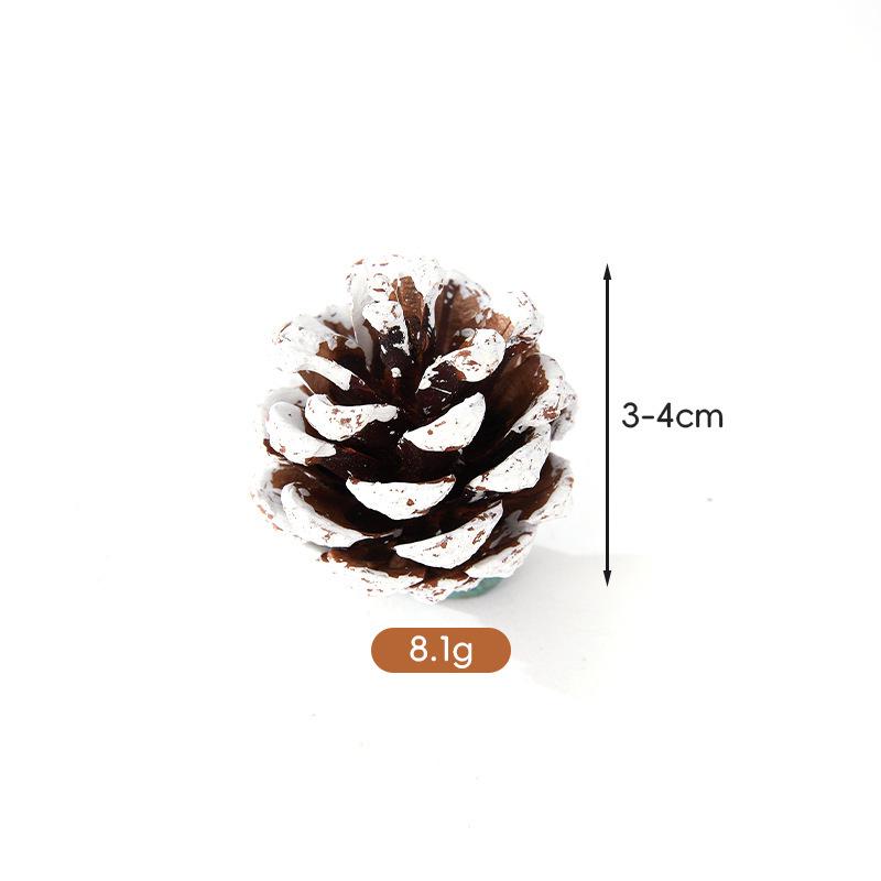 Conuri de Pin pentru Decorațiuni de Crăciun 1-18CM: Figurine creative și accesorii pentru fotografie