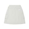 Li Ning ANB Collaboration Solid Color Mid Waist Versatile Breathable Casual Skirt Women Skirts Silver-Fox-Gray ASKV260-4