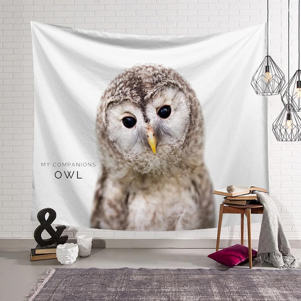 Various Animals Zebra Koala Decorative Tapestry Home Wall Decor Office Living Room Tapestry