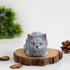 Realistic Cat Sculpture Resin Animal Figurines Art Figurines Ornaments  Garden Decor