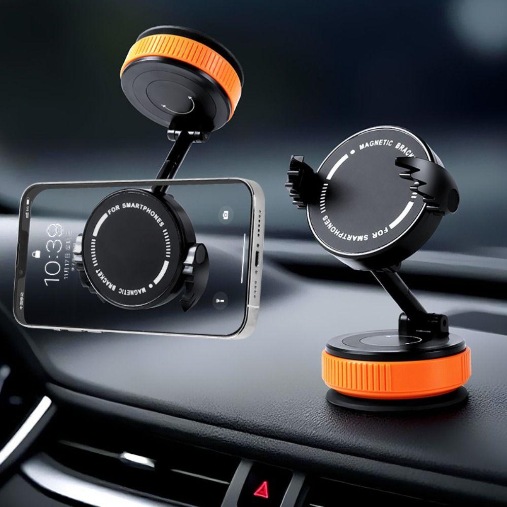 Vacuum Suction Cup Phone Mount Foldable Adsorption Bracket  Smooth Surface