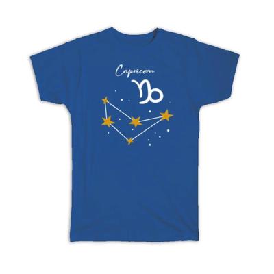Cadeau T-shirt : Steenbok Constellatie Zodiac Horoscoop Teken Astrologie Verjaardag