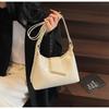 Women Summer Glossy PU Delicate Crossbody Bag High Grade Buckle Zipper One Shoulder Bags Versatile Commute Underarm Packs