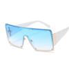 Outdoor Große Rahmen Quadratische Sonnenbrille Damen Herren Bunt Minimalistisch Sonnenbrille Spiegel Schwarz Farben Designer Marke Mode