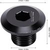 Replacement Front Fork Axle Nut Durable Replacement Fastener  Motorcycle Suspension Applications