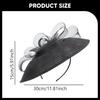 Mini Hat Headpiece Headband Wide Brim Headwear for Cosplay Party Supplies