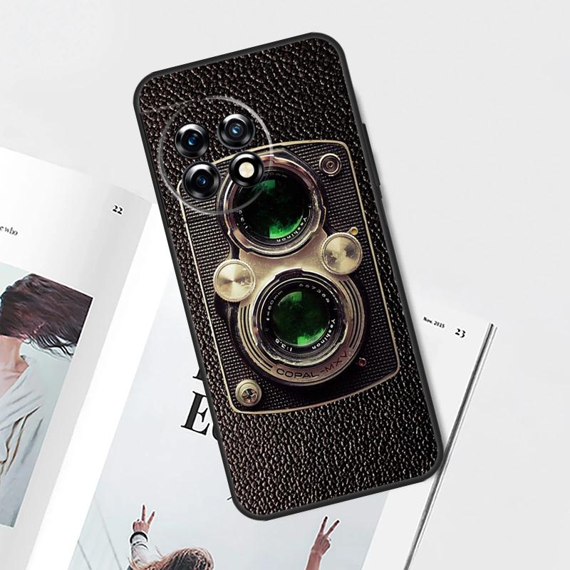 

Vintage Camera Case For OnePlus Nord 5 CE 4 3 Lite N20 N30 OnePlus 15 13 12 11 8 9 10 Pro 12R 13T 13R Cover OnePlus Nord 2