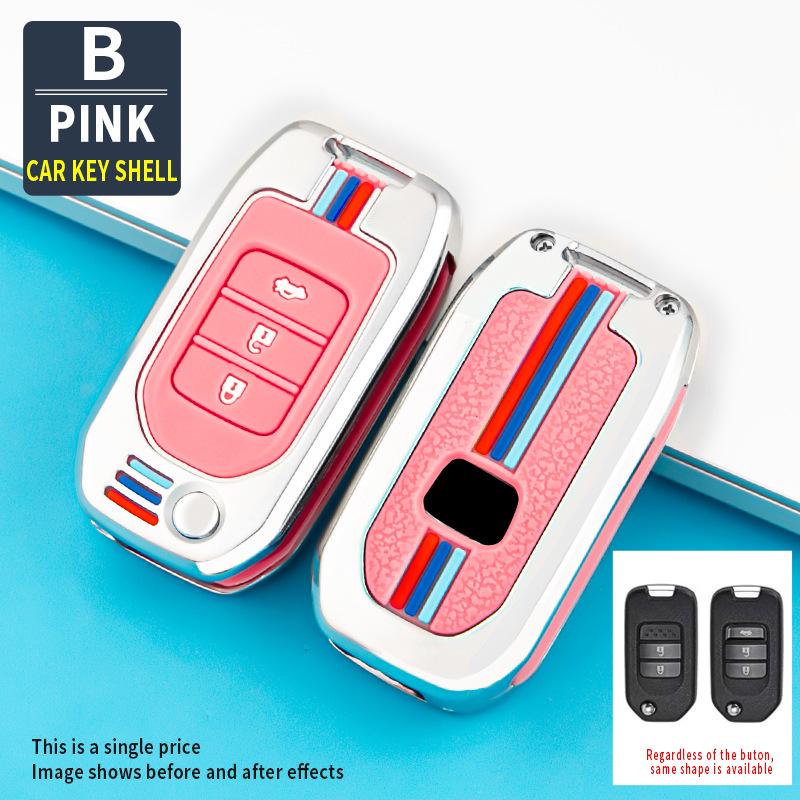 Honda Car Key Cover for CRV, Lingpai, Binzhi, XRV, Fit, Civic, Accord, Spirior