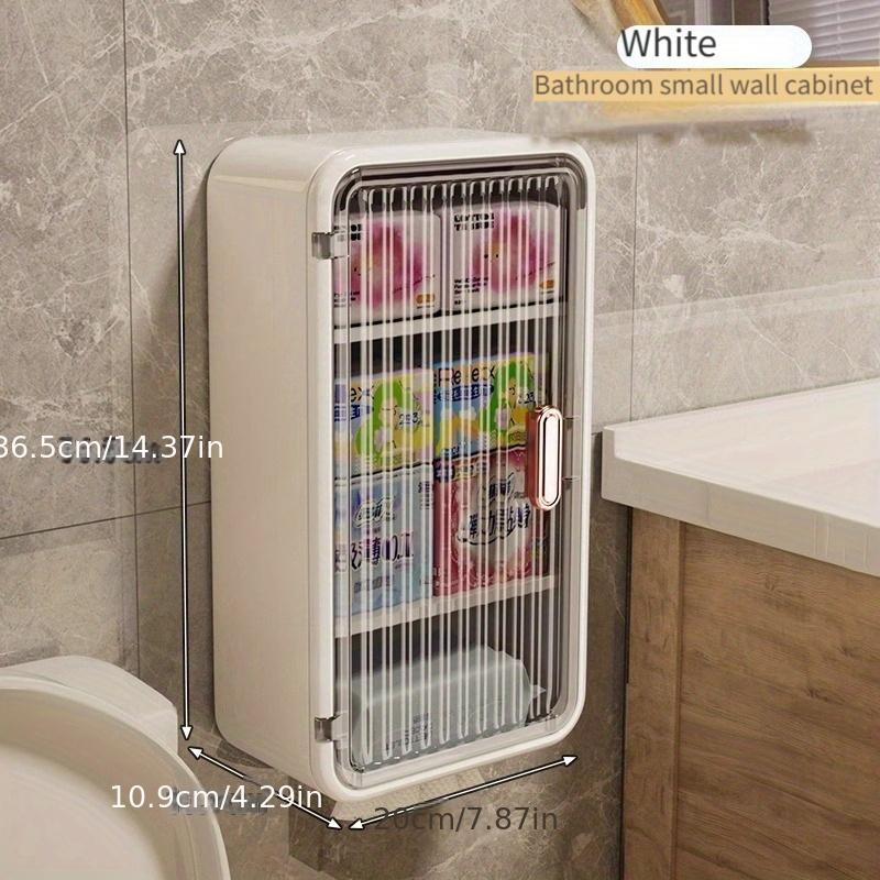 Bathroom storage box toilet for face wash paper storage waterproof bathroom small wall cabinet artifact