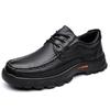 FashionAll-match High Quality Business Shoes Men 2024 New Lace-Up Male Comfortable Walking Shoe Leather Breathable Mens Dress Shoes