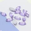 Premium Flat-Bottomed Double-Hole Glass Sewing Drill and Rhinestone Stickers for DIY Clothing, Shoes, Hats, and Bags.