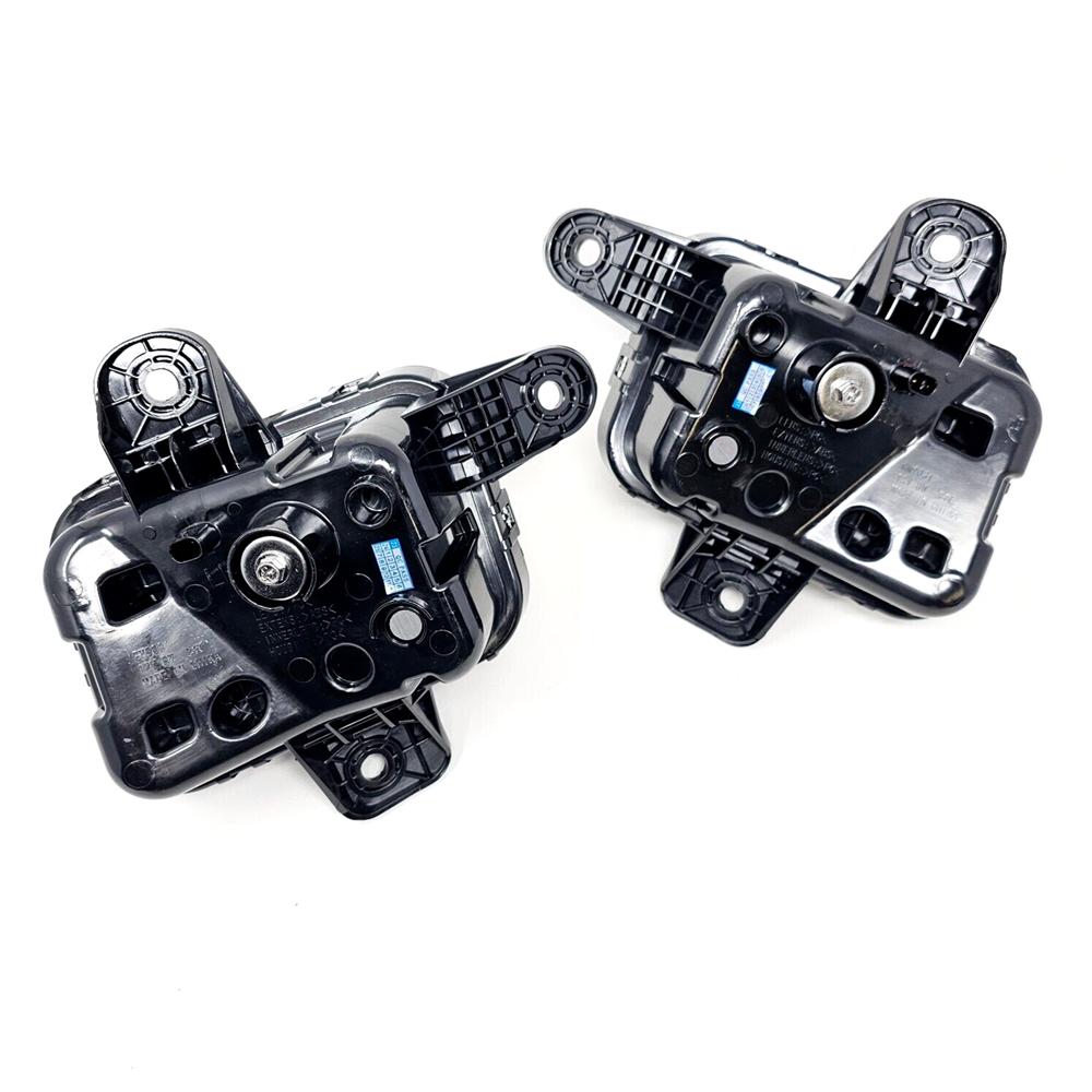 LED Fog Lights Set with Trim Bezels & Wire Harness For GMC Sierra 1500 2022-2024