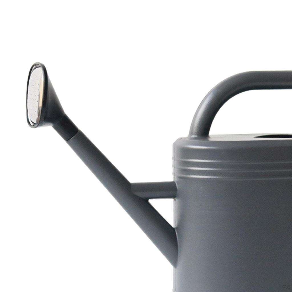 Plastic Watering Can with Mouth High Capacity Portable Sprinkler Head Vintage Gardening Tools for