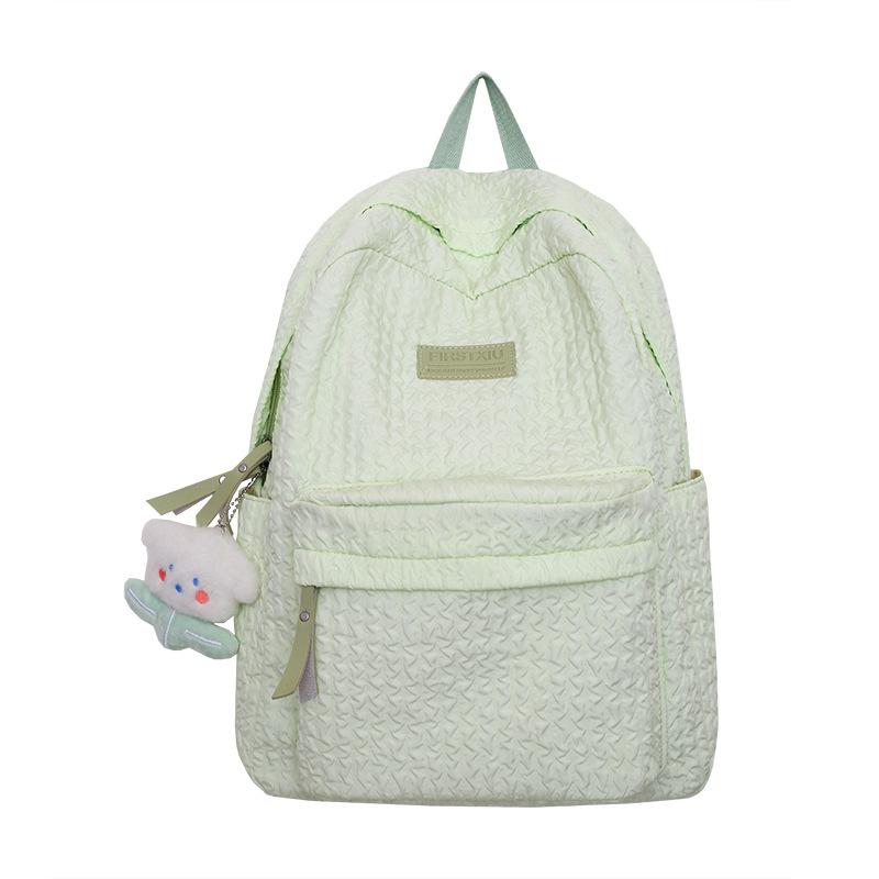 Schoolbag1011 new backpack Korean version fashion casual Mori small fresh schoolbag soft girl sweet wind versatile backpack