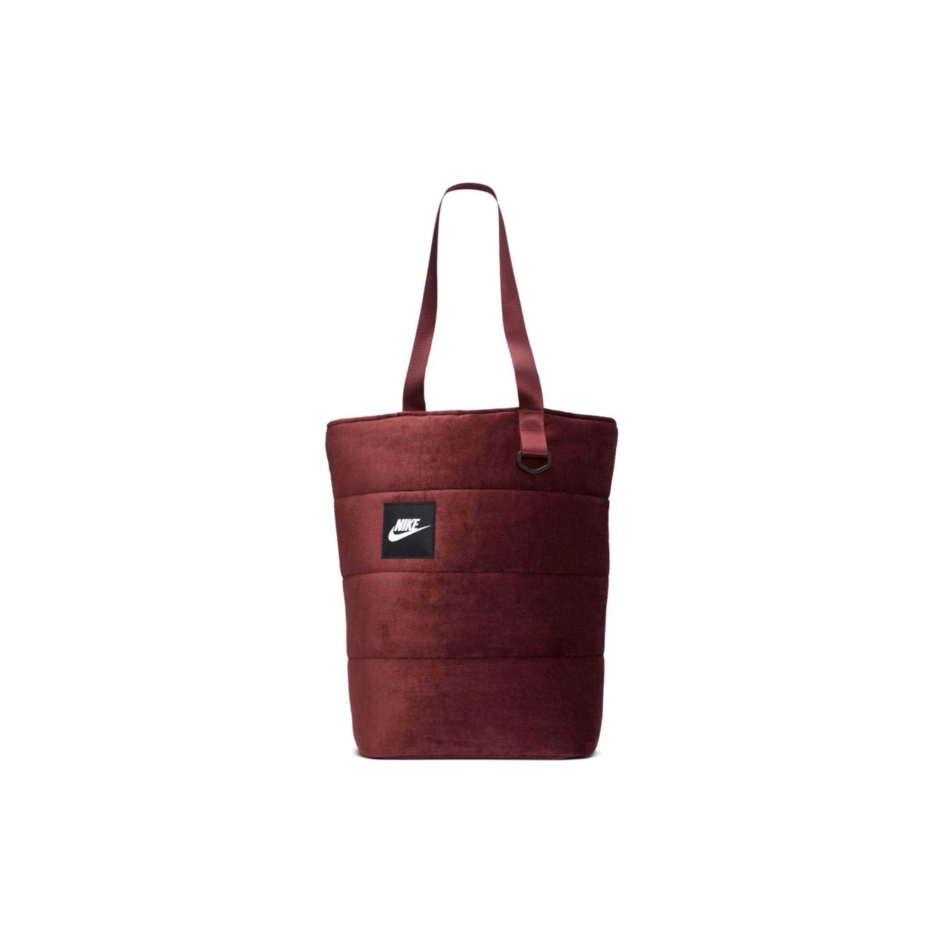 

Nike Sportswear Heritage Polyester Tote Bag Unisex Tote Bags Burgundy CU3930-624 Maroon
