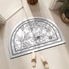 Nordic Cross-border Style, Diatomaceous Earth Bathroom Door, Absorbent Anti Slip Quick Drying Foot Pad
