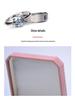 Octagonal Velvet Wedding Jewelry Box for Rings, Necklaces, and Earrings