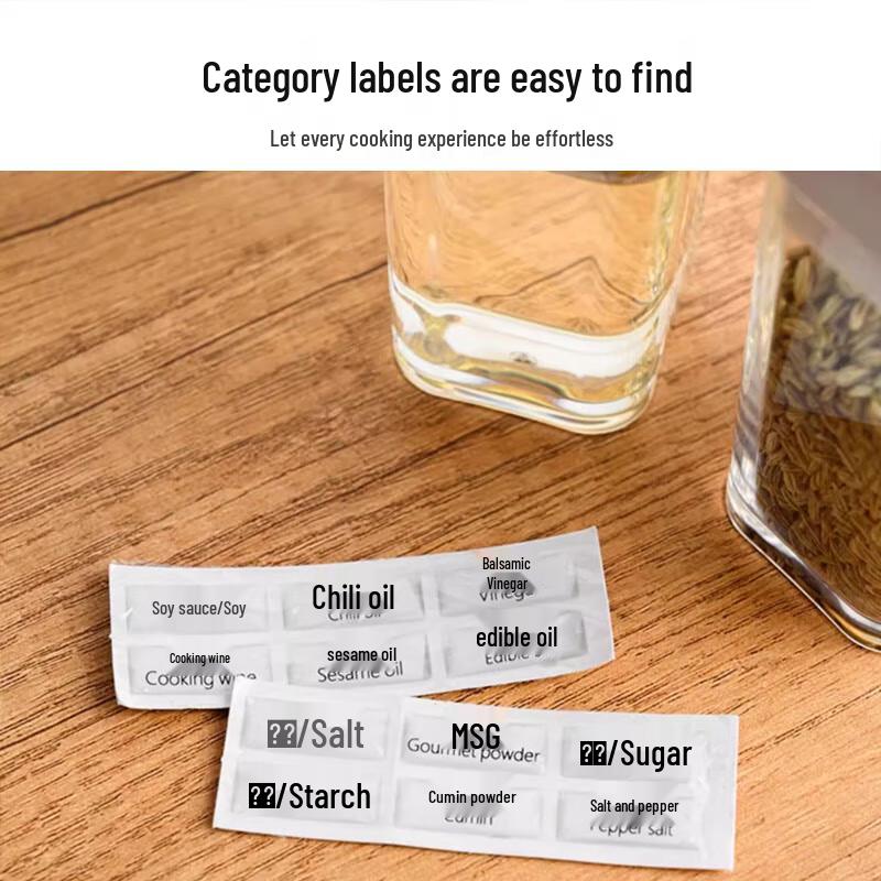 Yunshuang Küche Klappdeckel Gewürzflaschen-Set