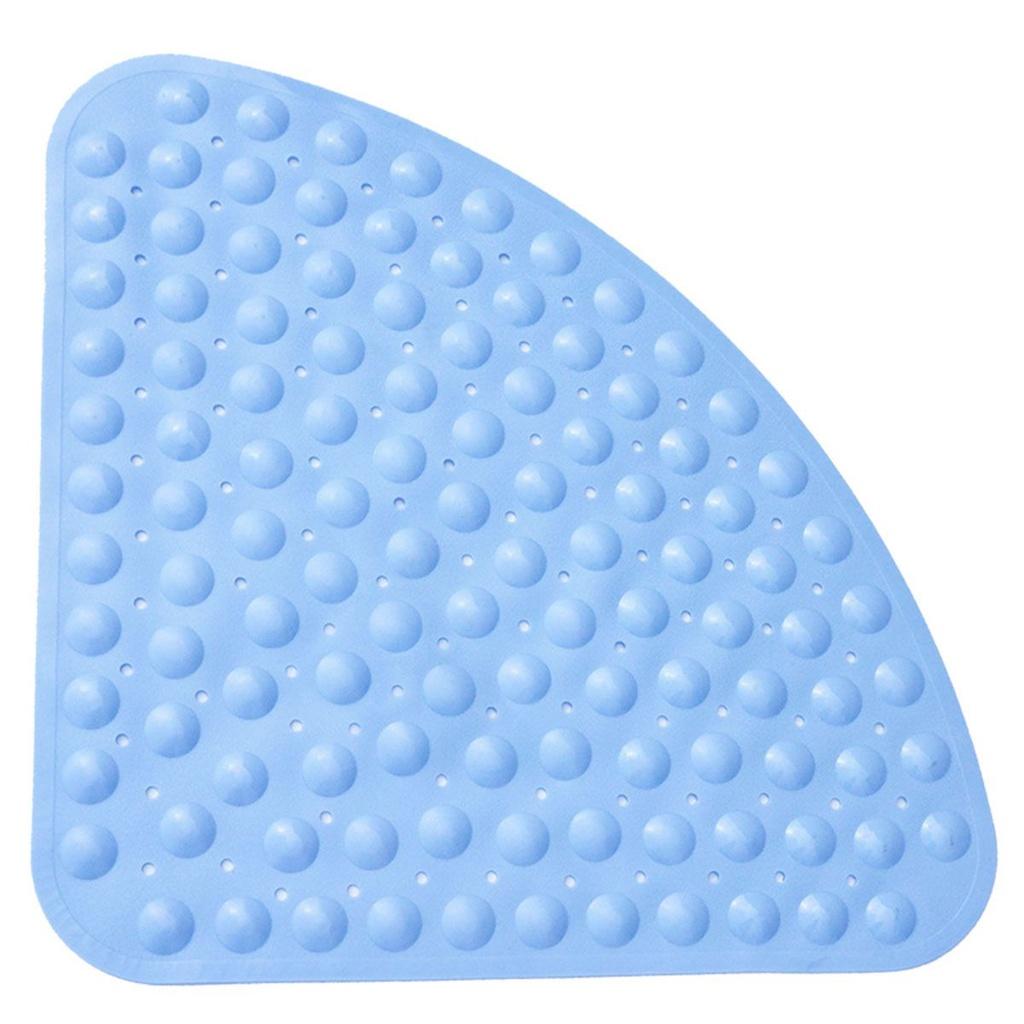 Corner Shower Bath Tub Mat Non Slip Pad Quadrant Sector Rubber Antibacterial