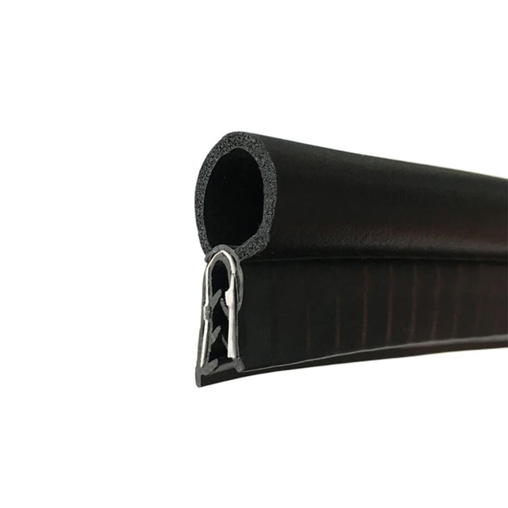 Waterproof Car Door Engine Window Rubber Weather Seal Hollow Strip 3M 18Mm Width