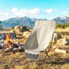 Camping Chair for Adults Heavy Duty Folding Camp Chair with Side Pocket and Carry Bag Khaki