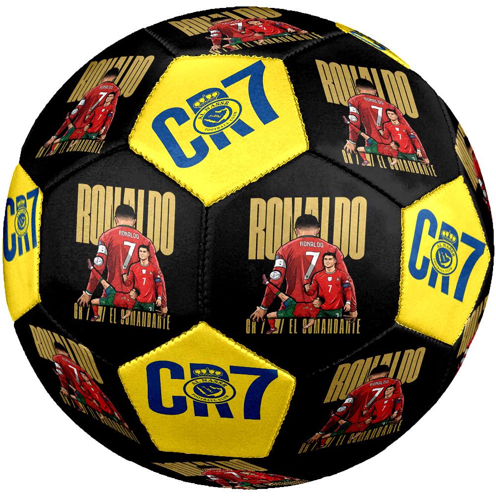 Ronaldo's Cr7 Legacy Soccer Ball Size 5 Football Machine Sewn Indoor/Outdoor Training and Matches for Football Accessories