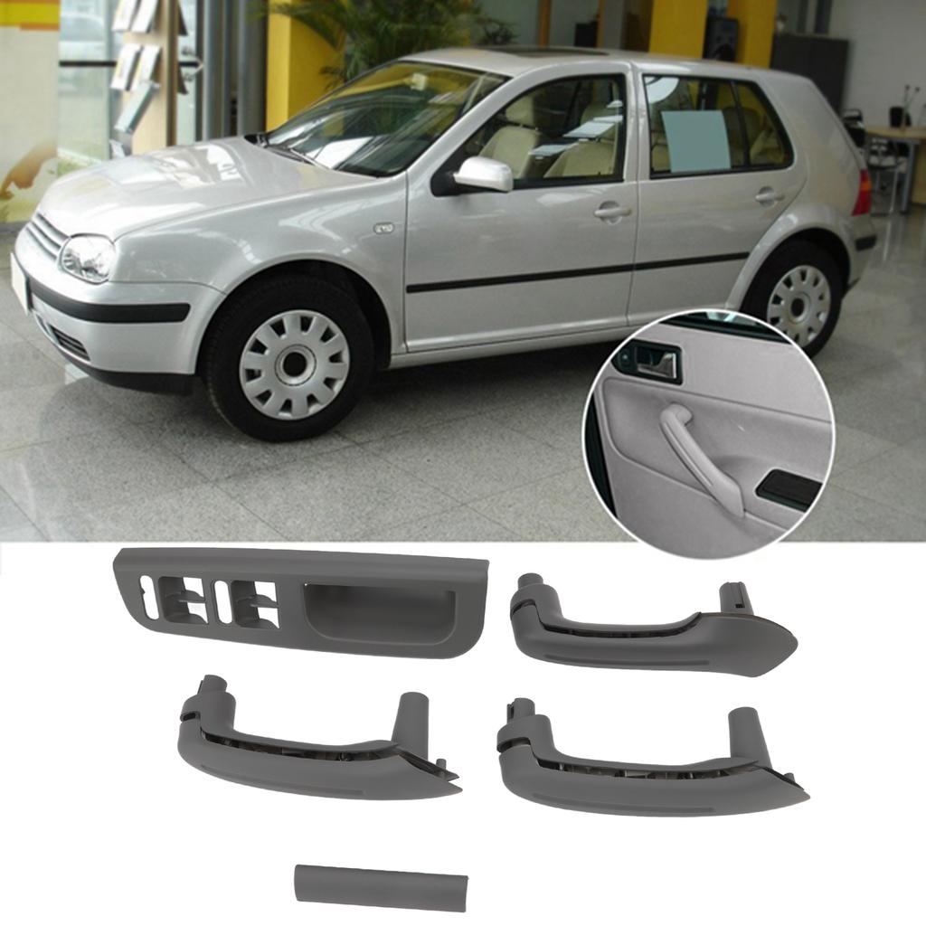 Window Switch Panel Bezel Interior Door Grab Handle for MK4 1999‑2004 Grey