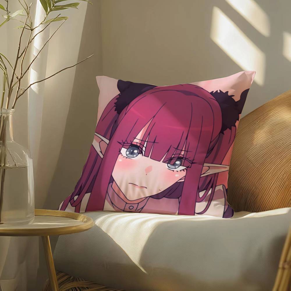 My Dress-Up Darling Marin Kitagawa Pillow Case Silky Elegant Comfort Sofa Bed  Invisible Zipper Beach Pillowcase