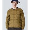 Crew Neck Button Inner Down Jacket Men's (TAION-104)