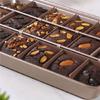 Long permanent 18 Cell Rectangular Cake Tray Carbon Steel Detachable Sections Ideal For Preparing Individual Treats